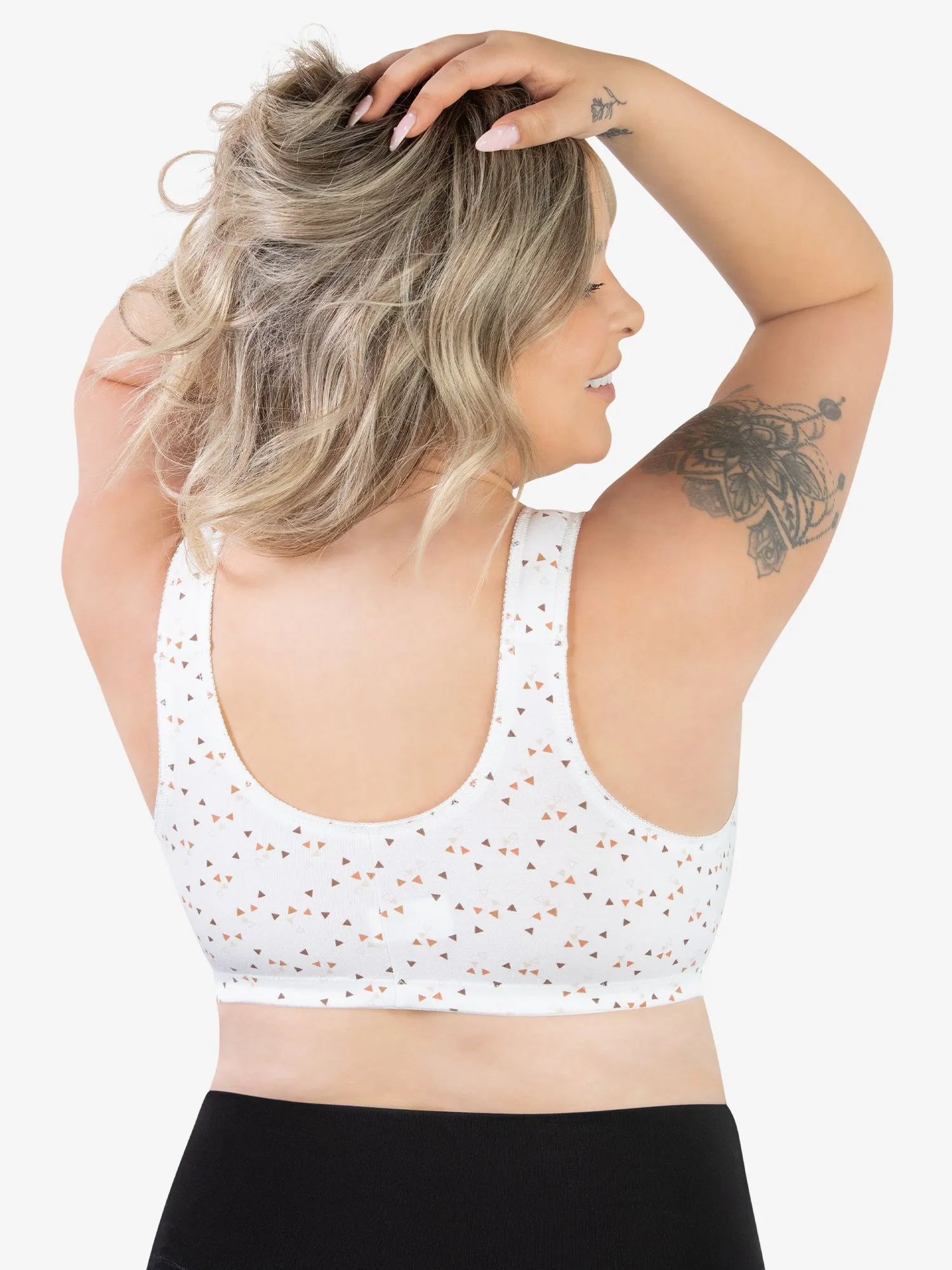 The Meryl - Cotton Front-Closure Comfort & Sleep Bra
