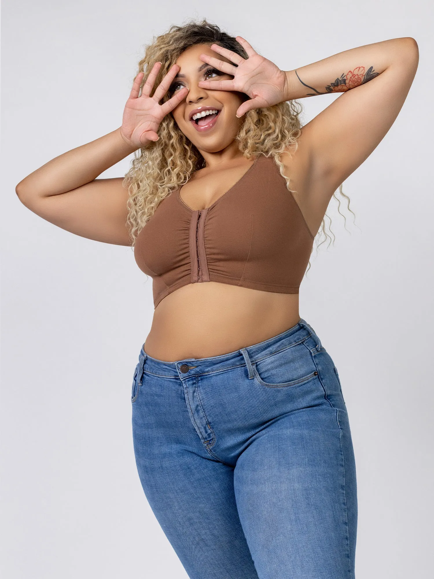 The Meryl - Cotton Front-Closure Comfort & Sleep Bra