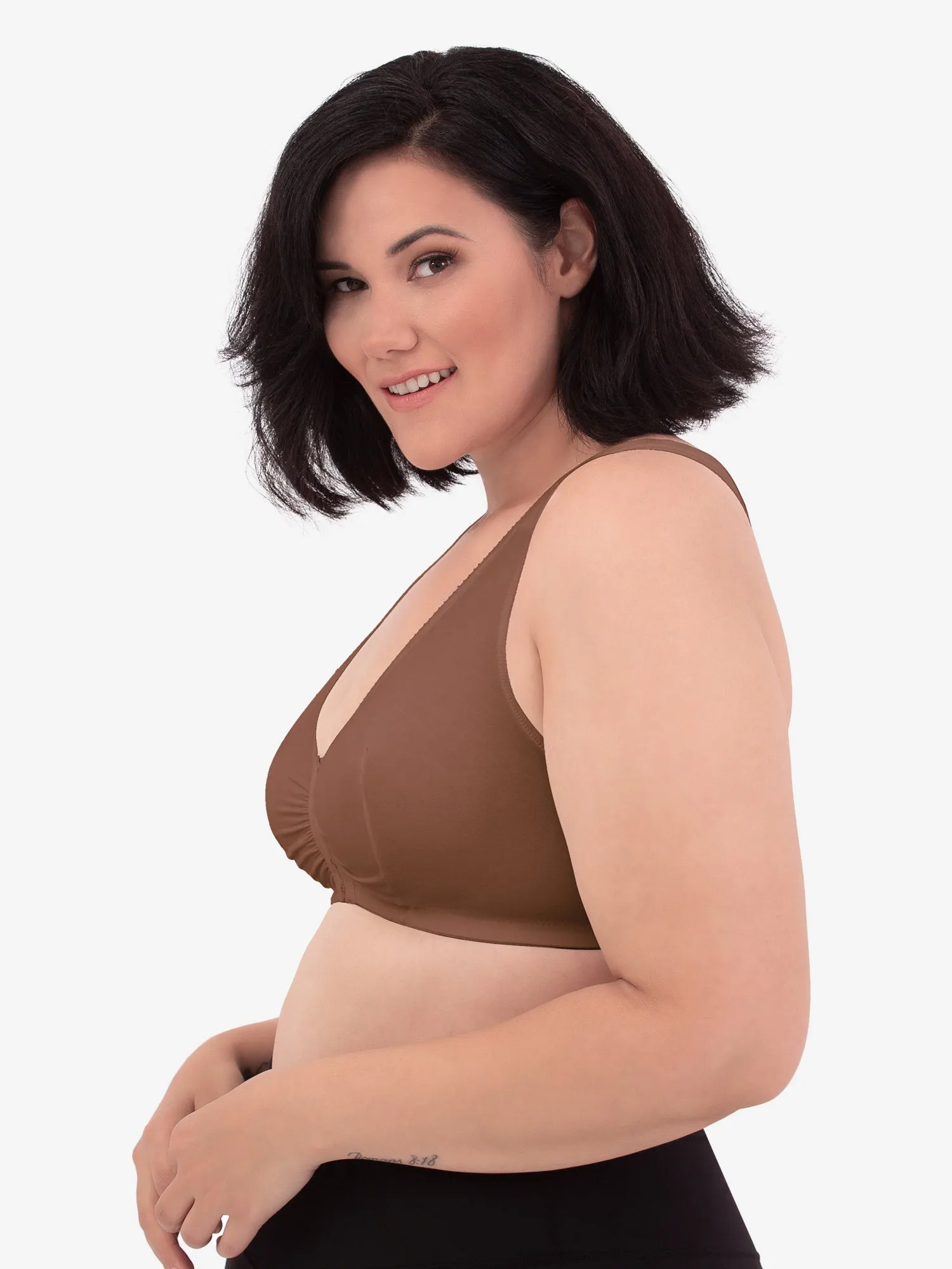 The Meryl - Cotton Front-Closure Comfort & Sleep Bra
