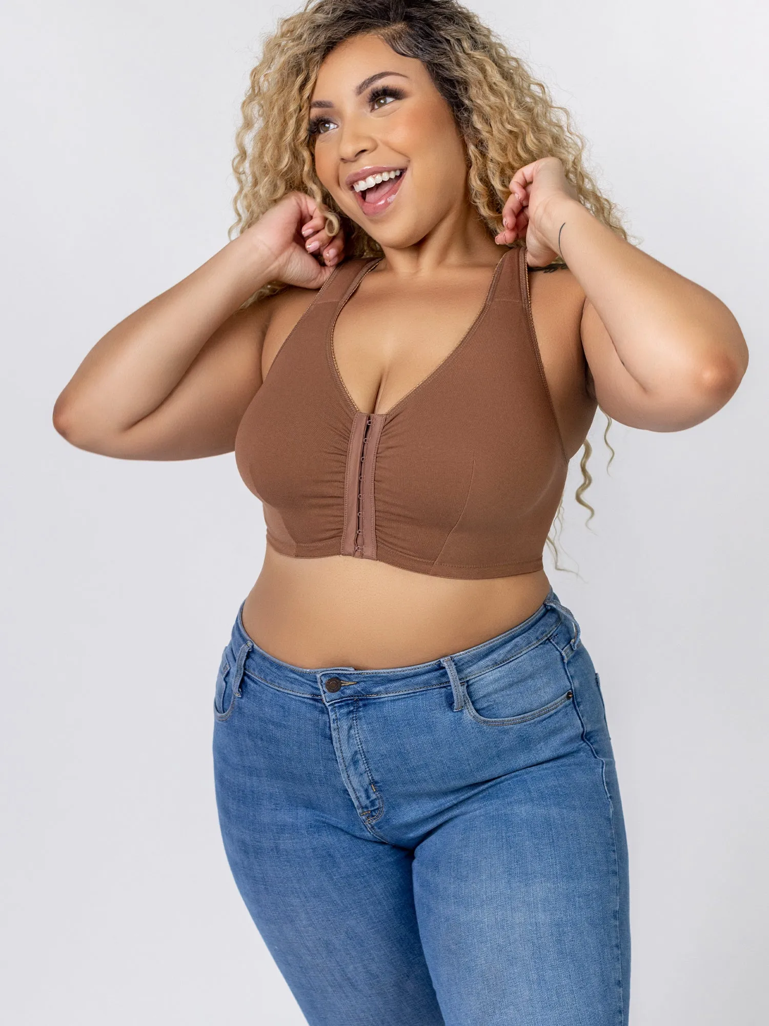 The Meryl - Cotton Front-Closure Comfort & Sleep Bra