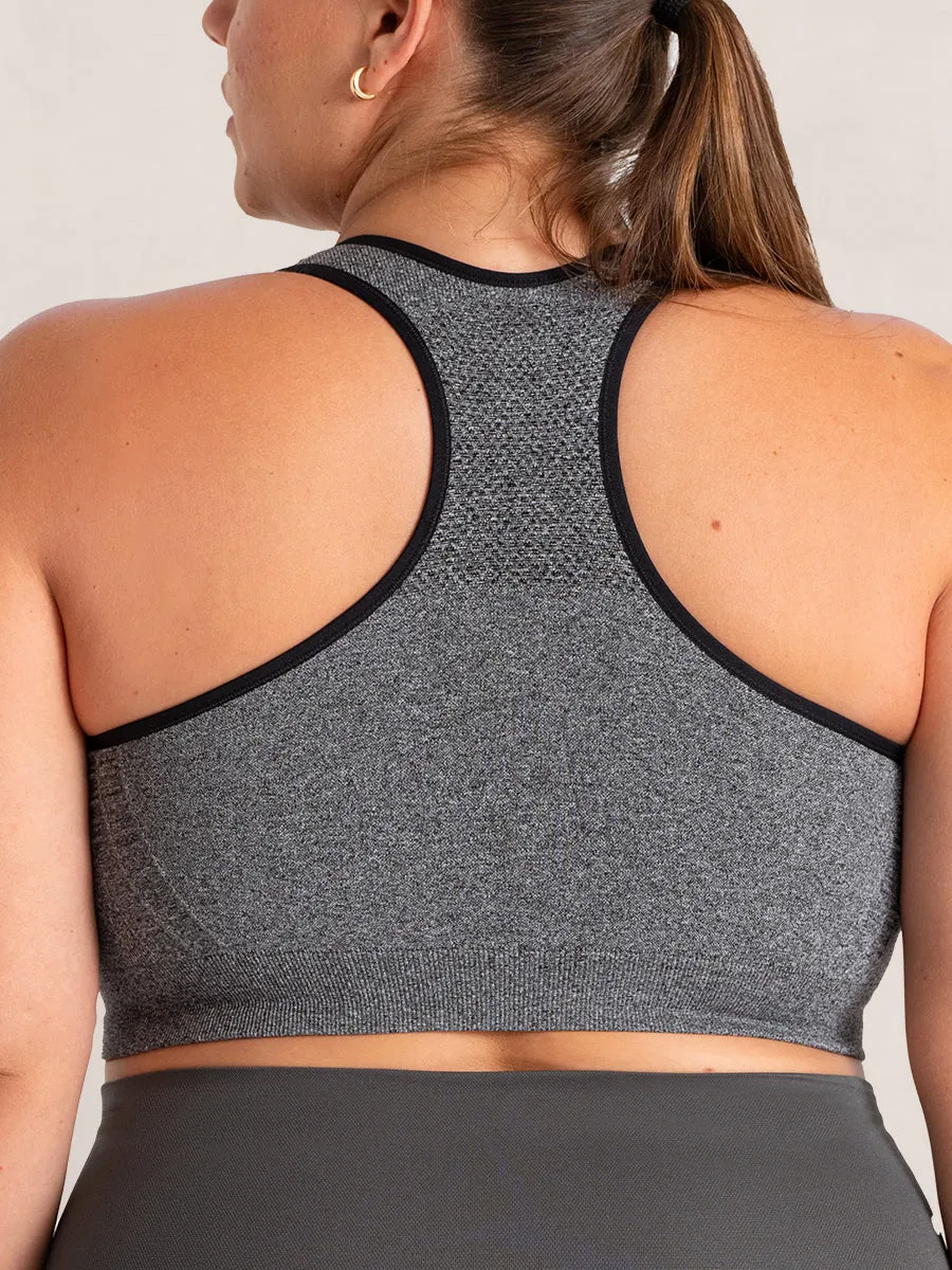 Truekind® Seamless Racerback Sports Bra