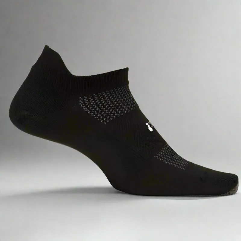Unisex Elite Light Cushion No Show Tab 23 - Black