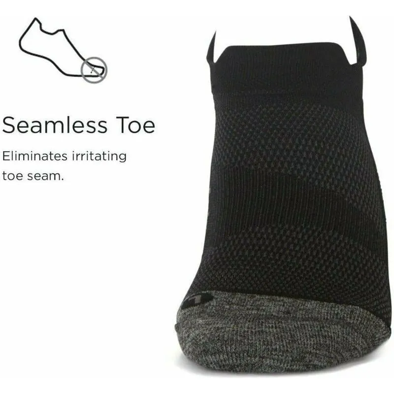 Unisex Elite Ultra Light No Show Tab 23 - Black