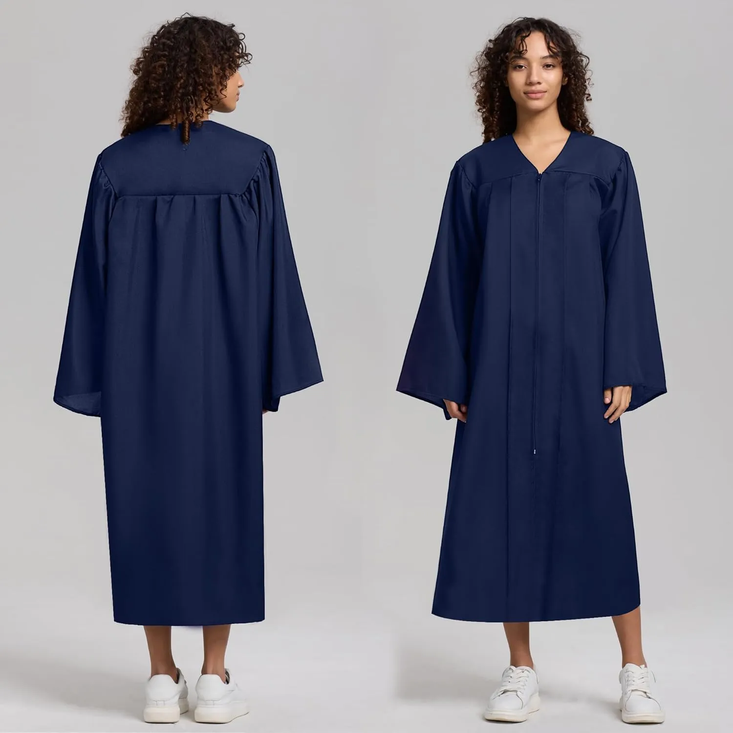 Unisex Matte Graduation Gown for High School,Choir Robes for Church, Judge Robes Costume 12 Colors