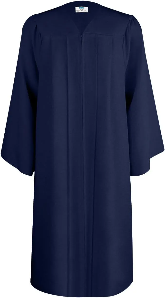 Unisex Matte Graduation Gown for High School,Choir Robes for Church, Judge Robes Costume 12 Colors
