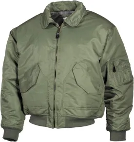 US CWU Flight Jacket OD Green