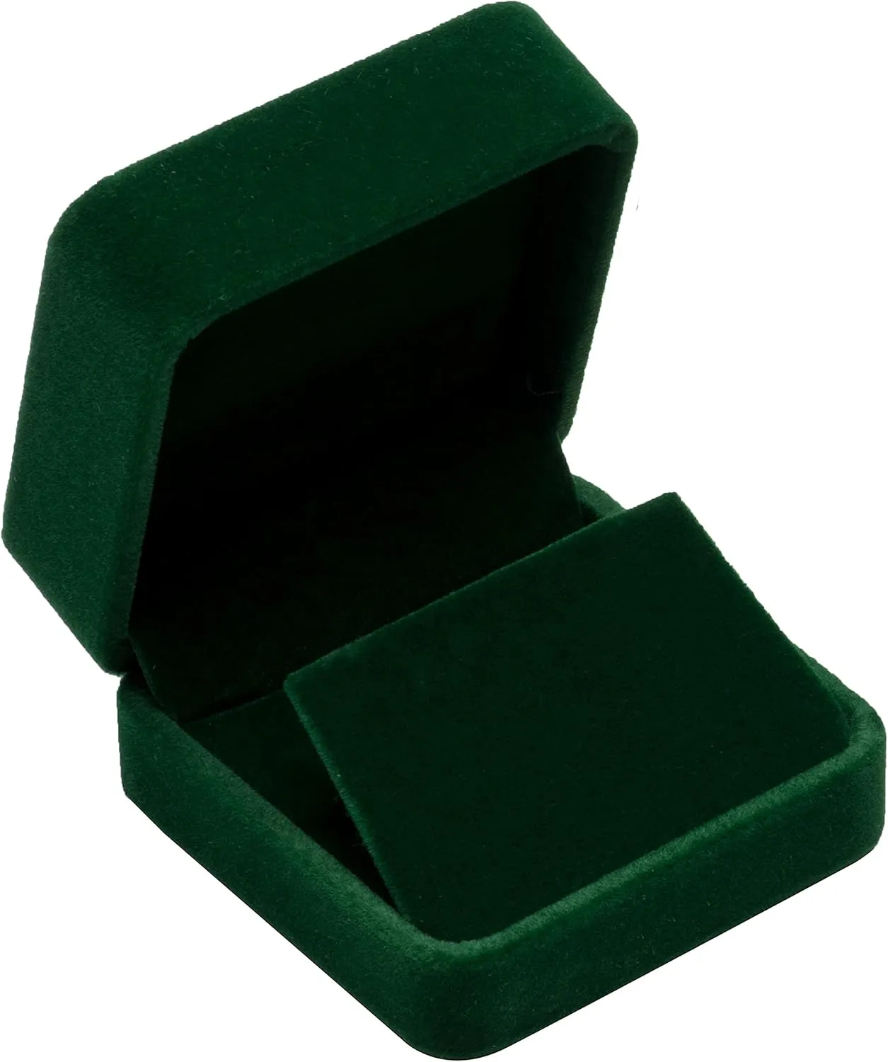 Velvet Earring Gift Boxes Jewelry Box (Green)