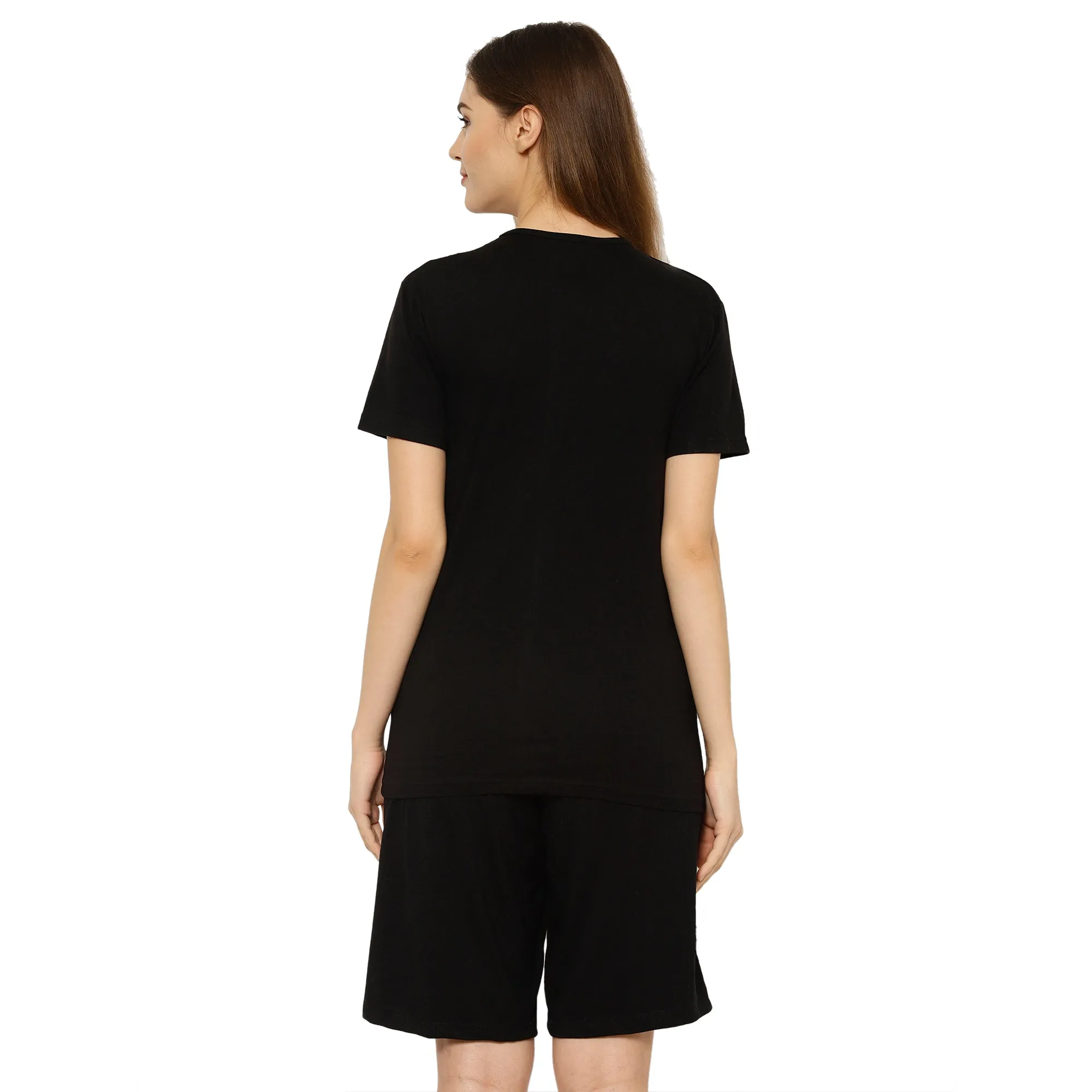 Vimal Jonney Black Women's Night Suit
