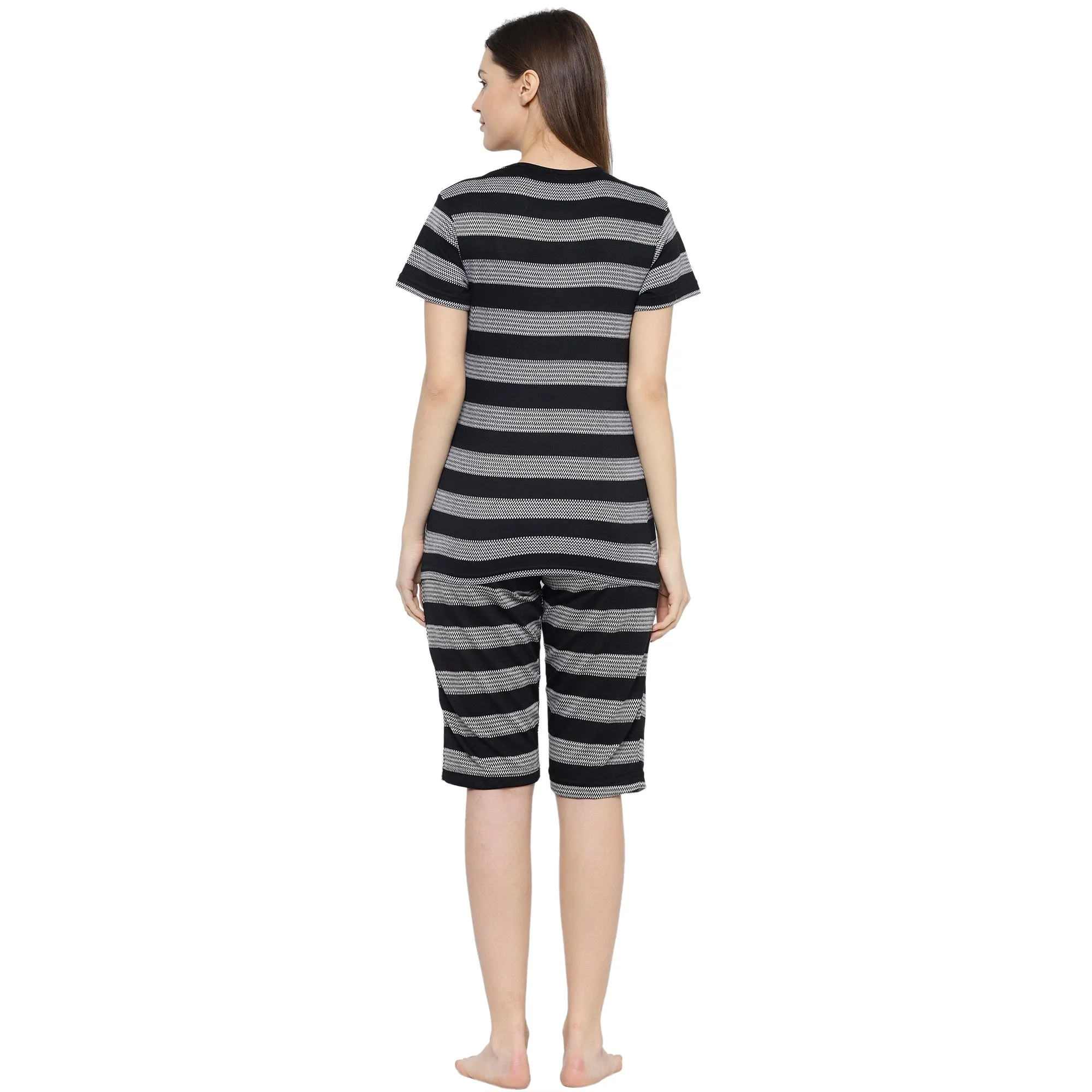 Vimal Jonney Black Women's Night Suit