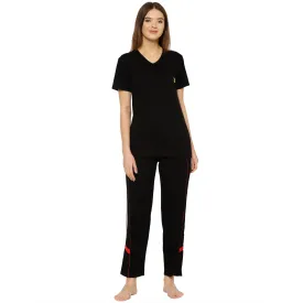 Vimal Jonney Black Women's Night Suit
