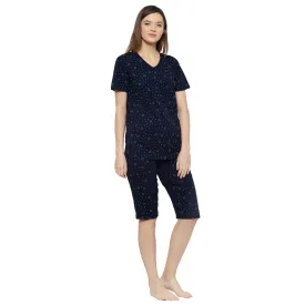 Vimal Jonney Blue Women's Night Suit