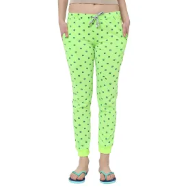 Vimal Jonney Green Trackpant For Women's