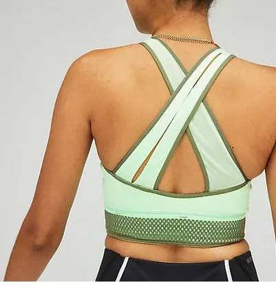 W New Balance Q Speed Shield Crop Run Bra