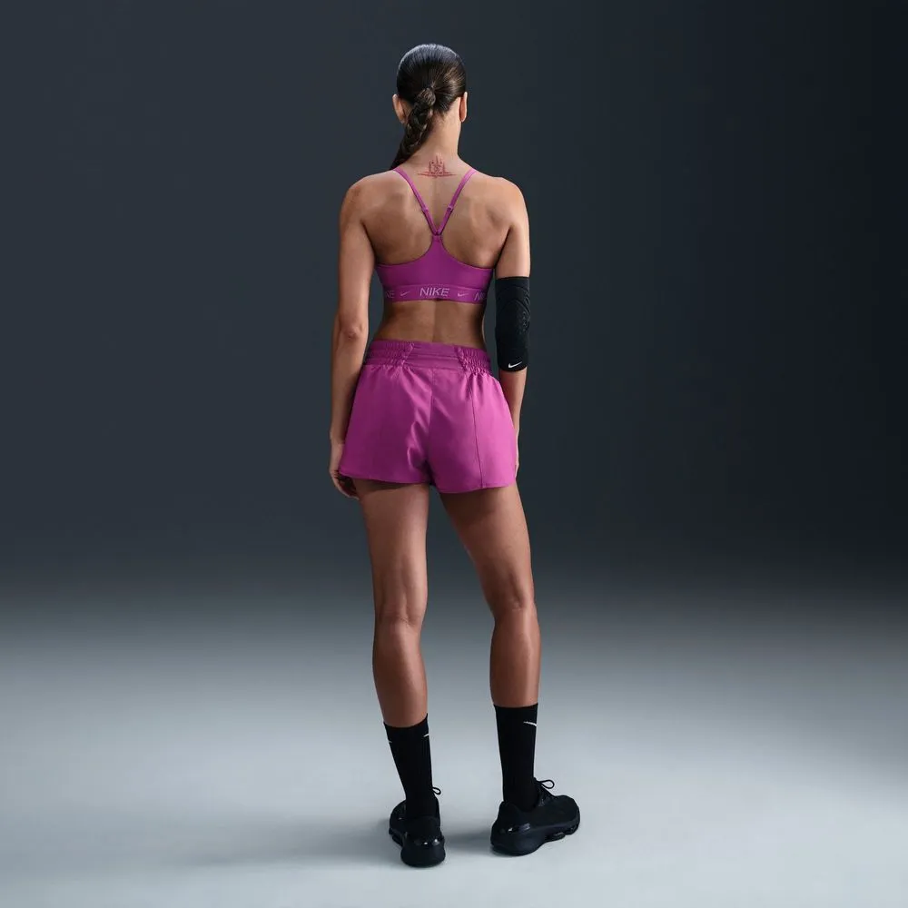 Womens Indy Light Support Bra - Hot Fuchsia
