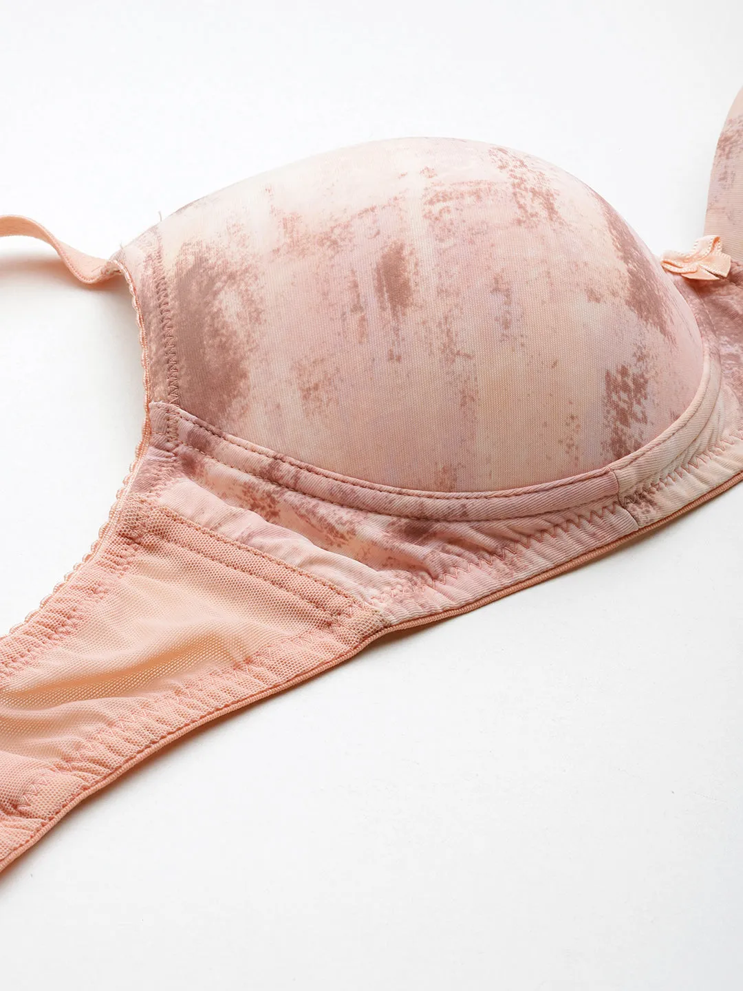 Women's Printed Lightly Padded T-Shirt Bra | BRA-4063-1 |