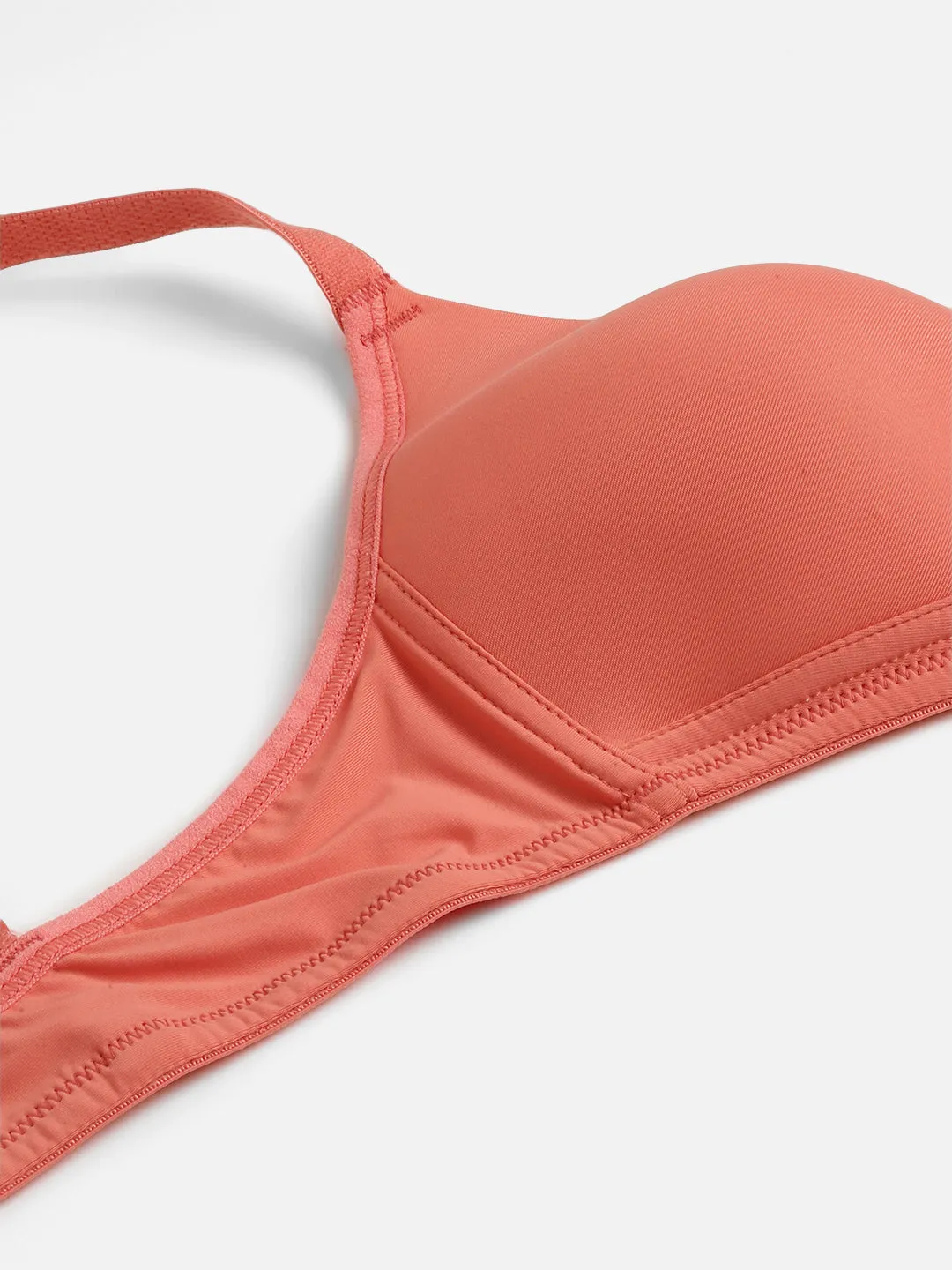 Women's Solid Lightly Padded Plunge Bra | BRA-8009-1 |