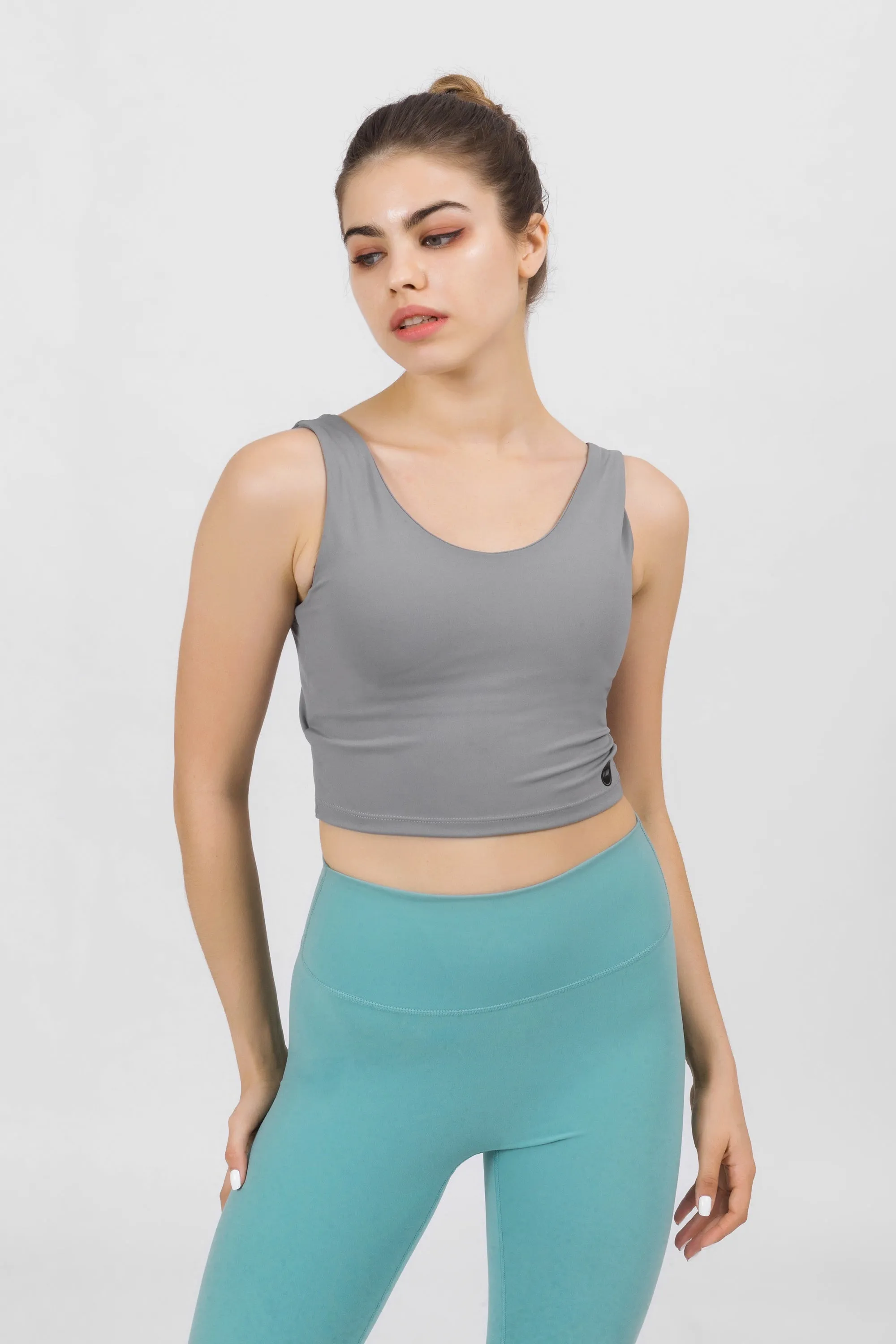 Wrap-Over Sports Bra