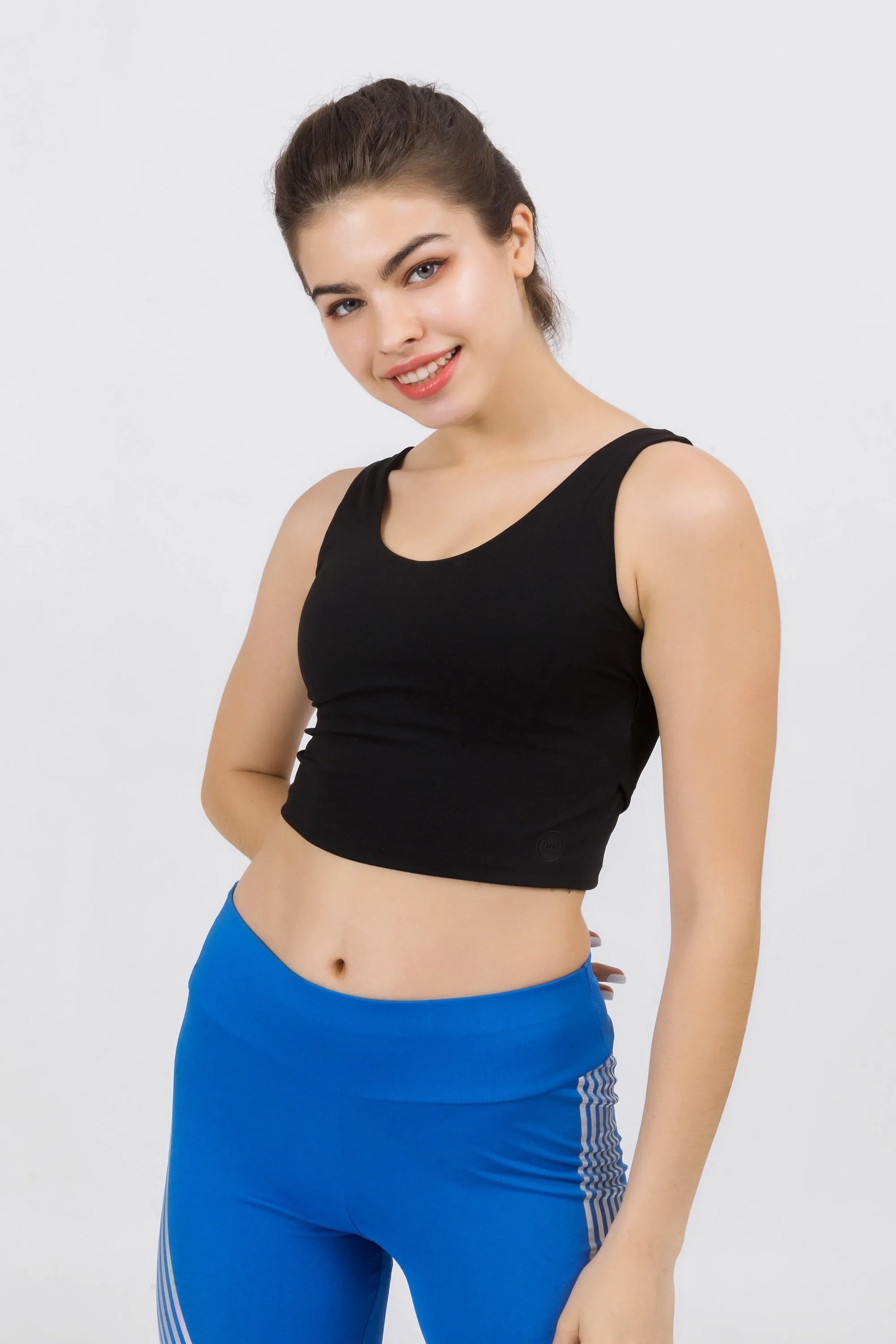 Wrap-Over Sports Bra