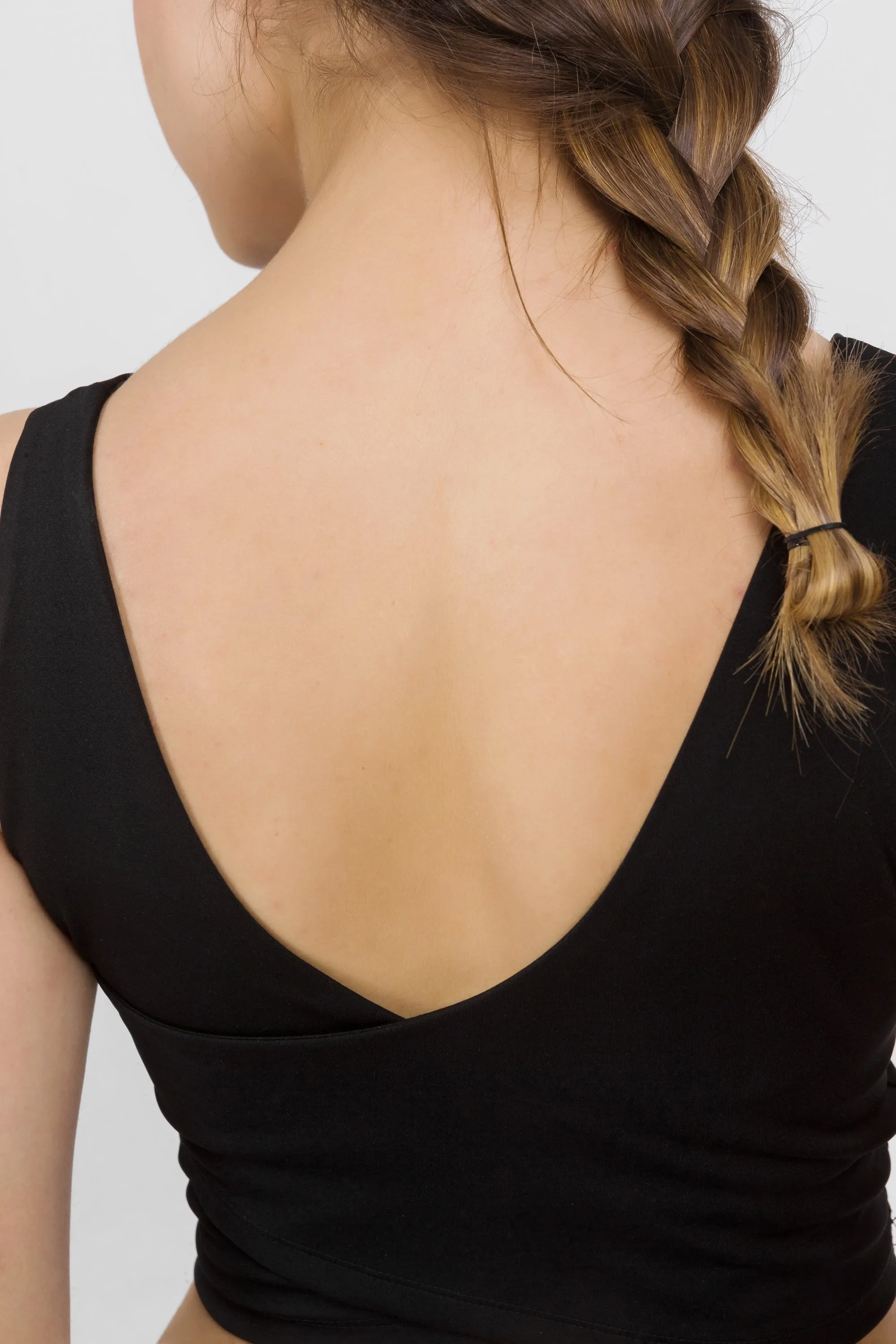 Wrap-Over Sports Bra