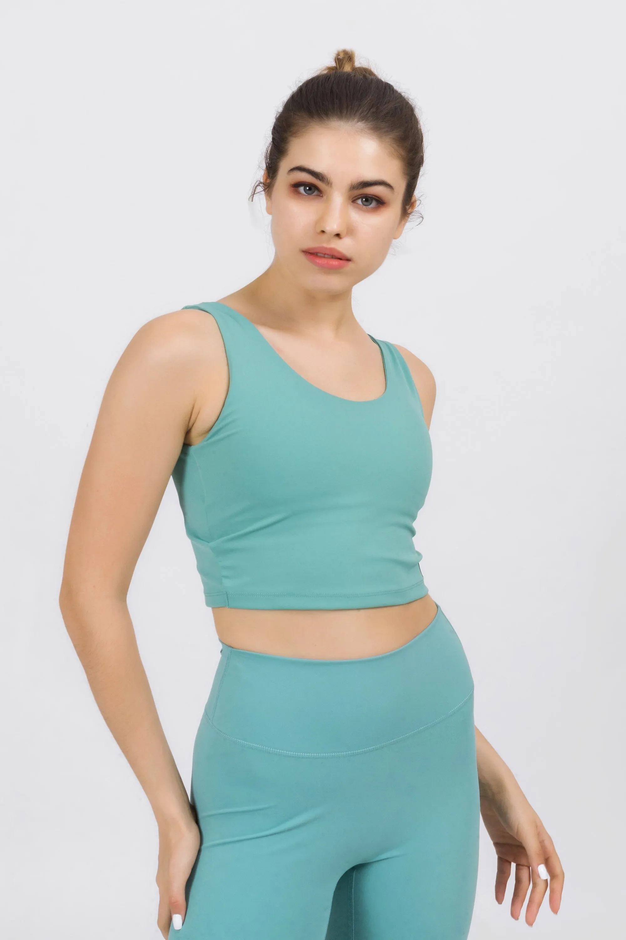 Wrap-Over Sports Bra
