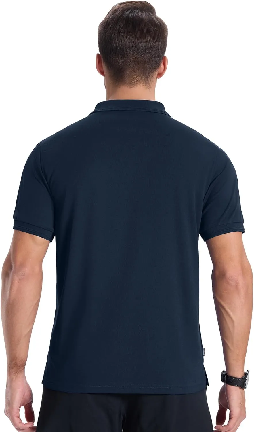 ZITY Men's 3 Pack Polo Shirts Short Sleeve Moisture-Wicking Golf Shirt Business Causal Tops
