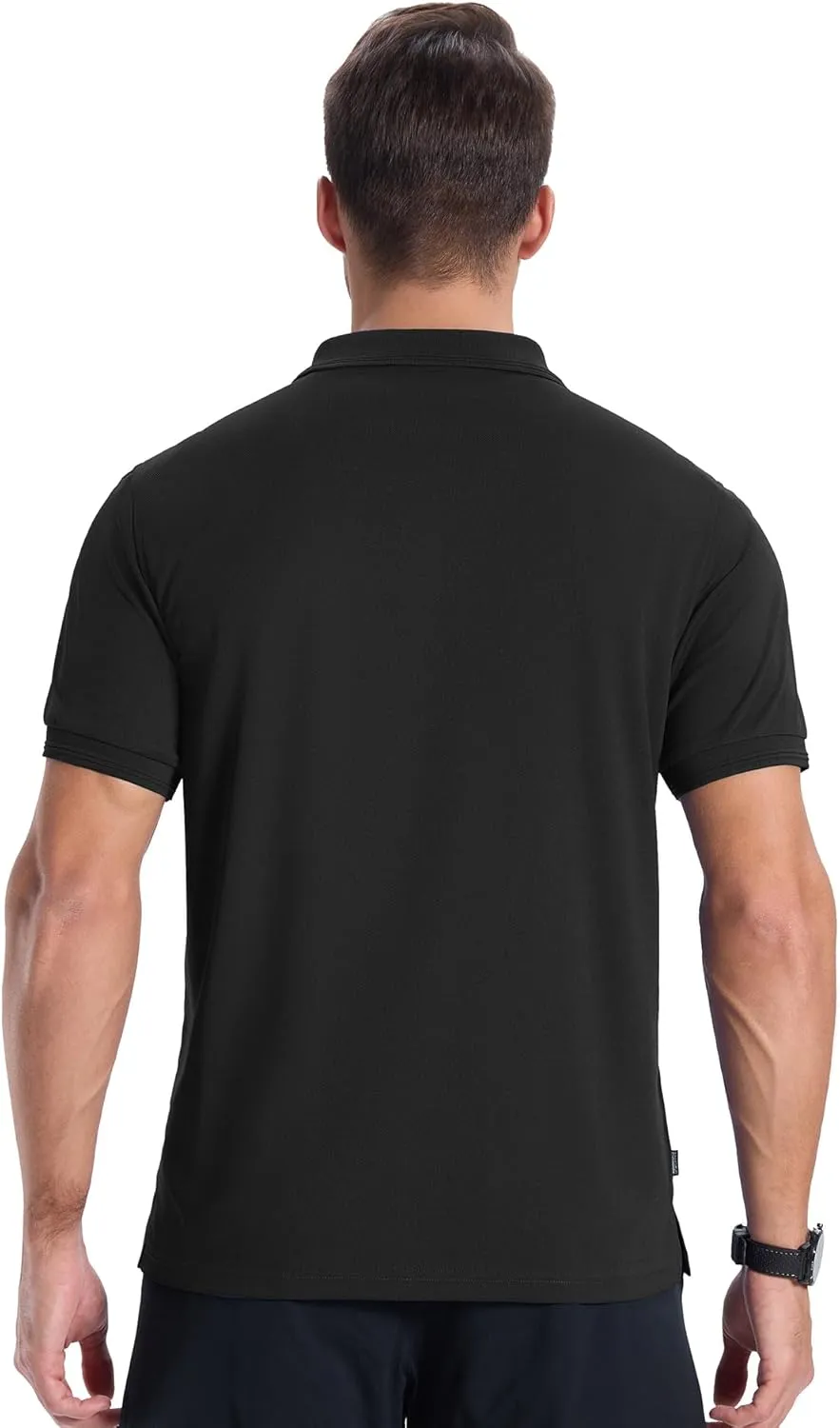 ZITY Men's 3 Pack Polo Shirts Short Sleeve Moisture-Wicking Golf Shirt Business Causal Tops